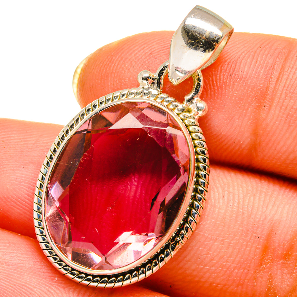 Color Change Alexandrite Pendants handcrafted by Anasilvercos - PD14544