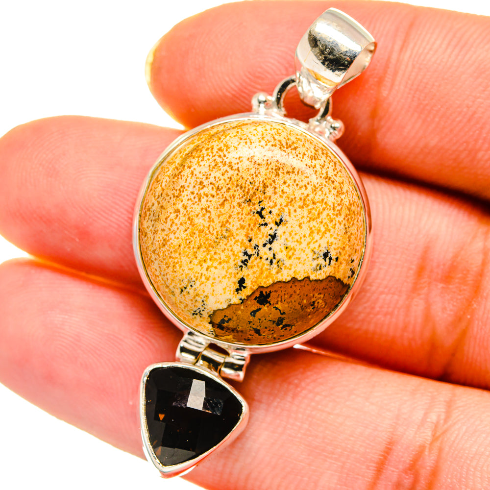 Picture Jasper Pendants handcrafted by Anasilvercos - PD14552