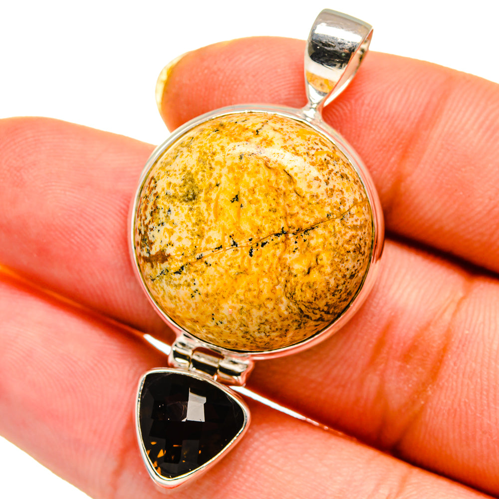 Picture Jasper Pendants handcrafted by Anasilvercos - PD14553