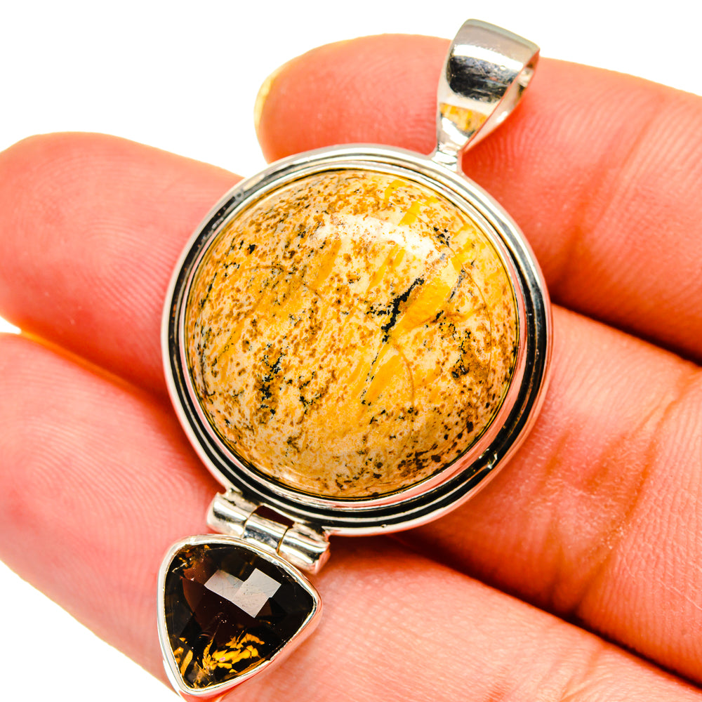 Picture Jasper Pendants handcrafted by Anasilvercos - PD14559