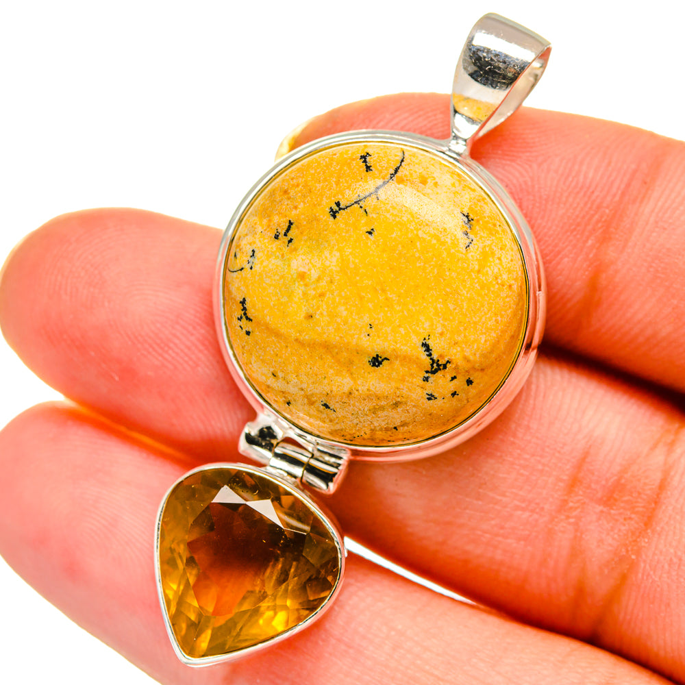 Picture Jasper Pendants handcrafted by Anasilvercos - PD14565