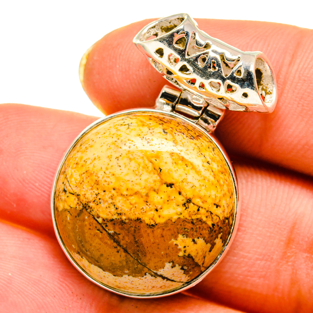 Picture Jasper Pendants handcrafted by Anasilvercos - PD14569