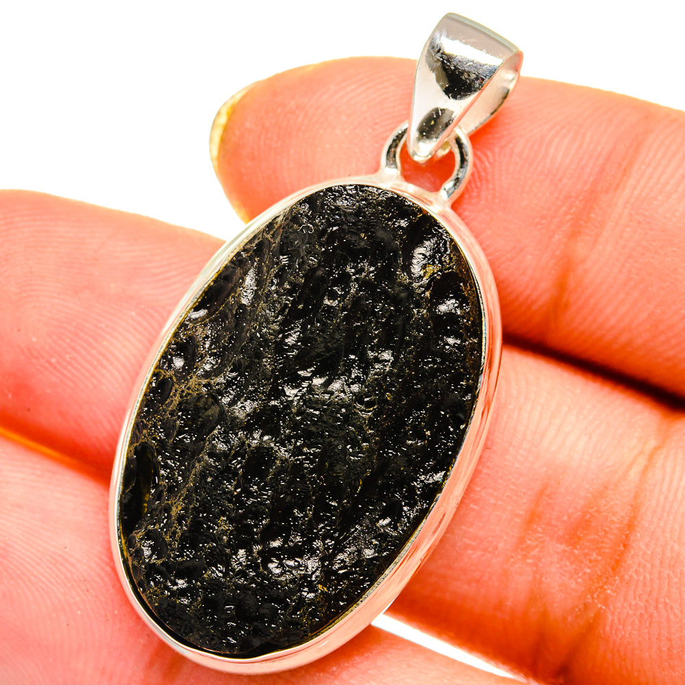 Tektite Pendants handcrafted by Anasilvercos - PD14571