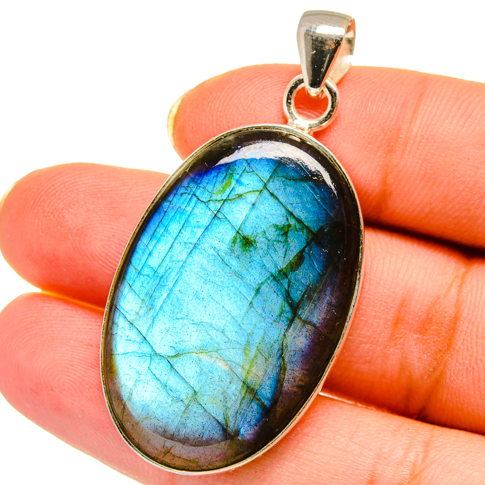 Labradorite Pendants handcrafted by Anasilvercos - PD14631