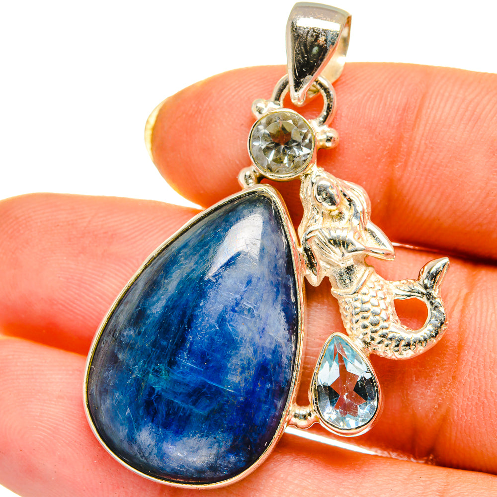 Kyanite Pendants handcrafted by Anasilvercos - PD14633