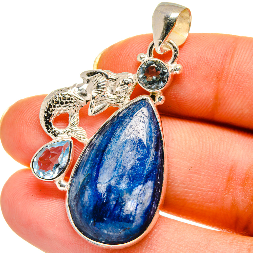 Kyanite Pendants handcrafted by Anasilvercos - PD14637