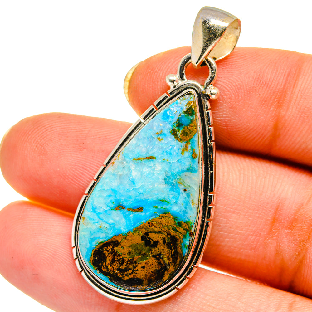 Peruvian Opal Pendants handcrafted by Anasilvercos - PD14650