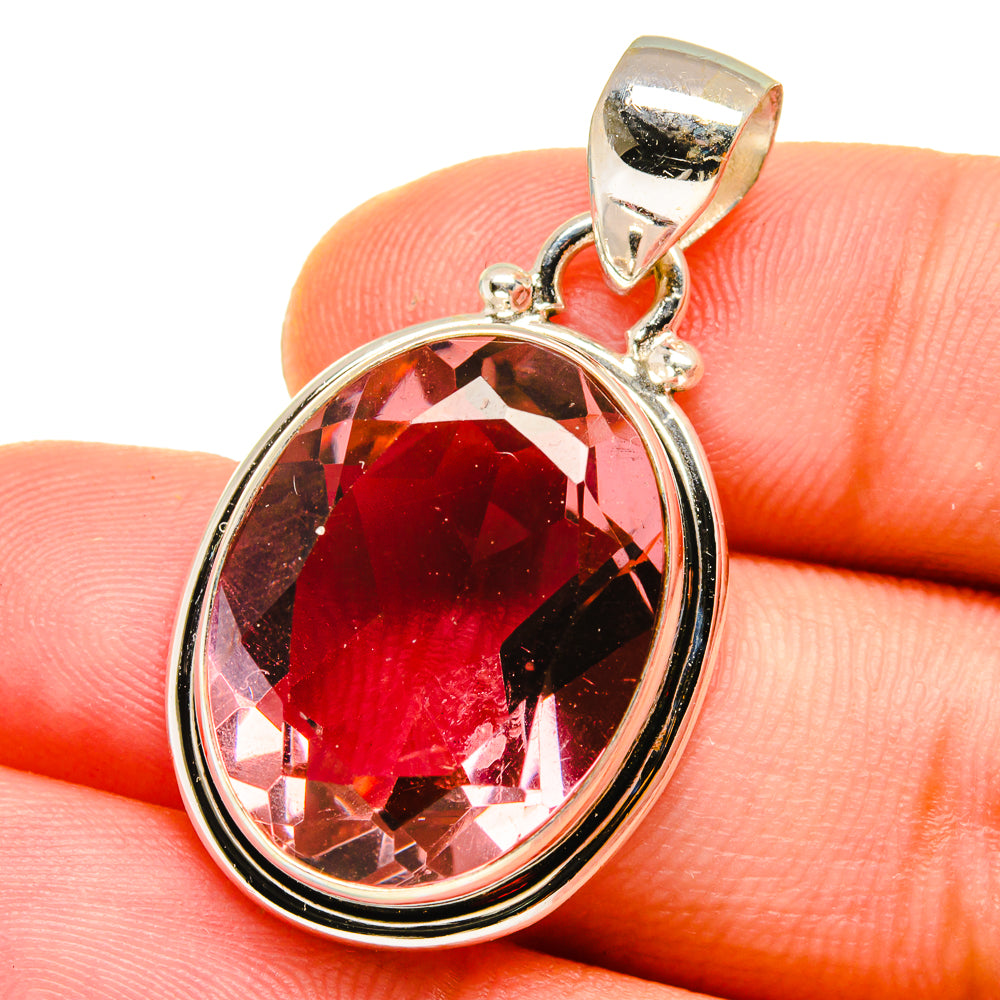 Color Change Alexandrite (Lab.) Pendants handcrafted by Anasilvercos - PD14760