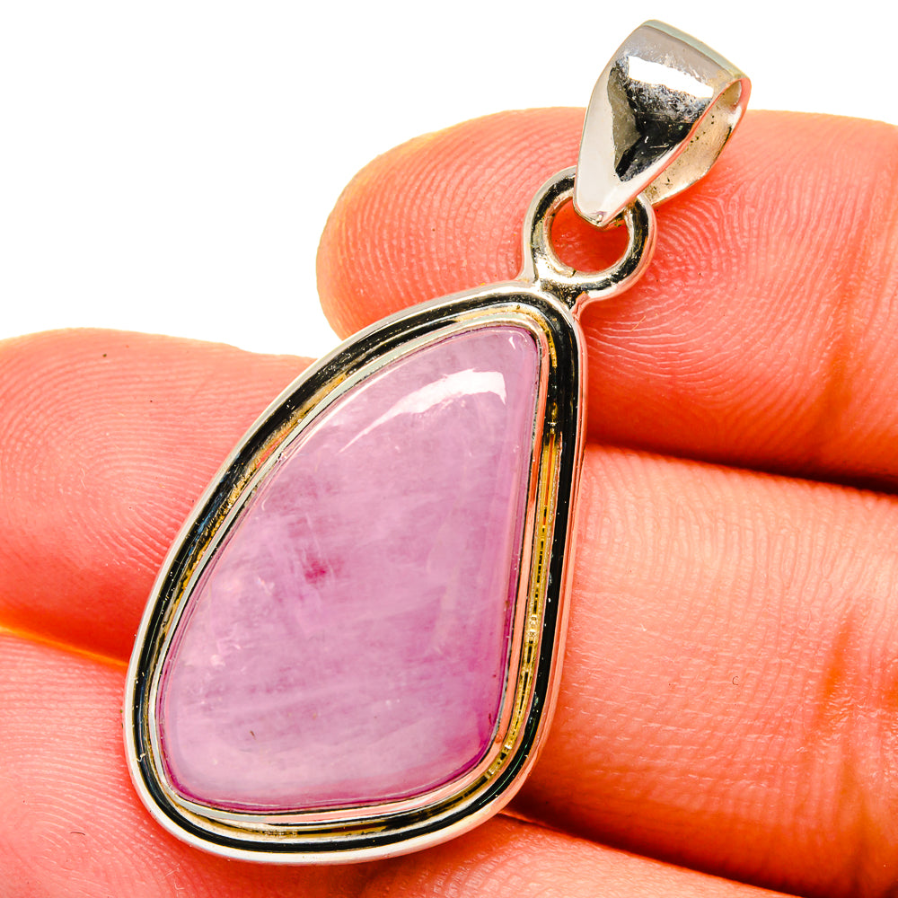 Kunzite Pendants handcrafted by Anasilvercos - PD14765