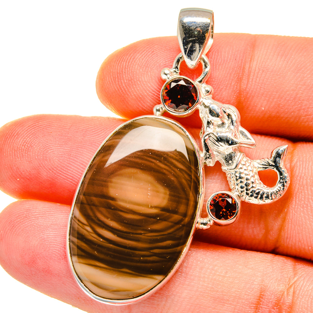 Imperial Jasper Pendants handcrafted by Anasilvercos - PD14767