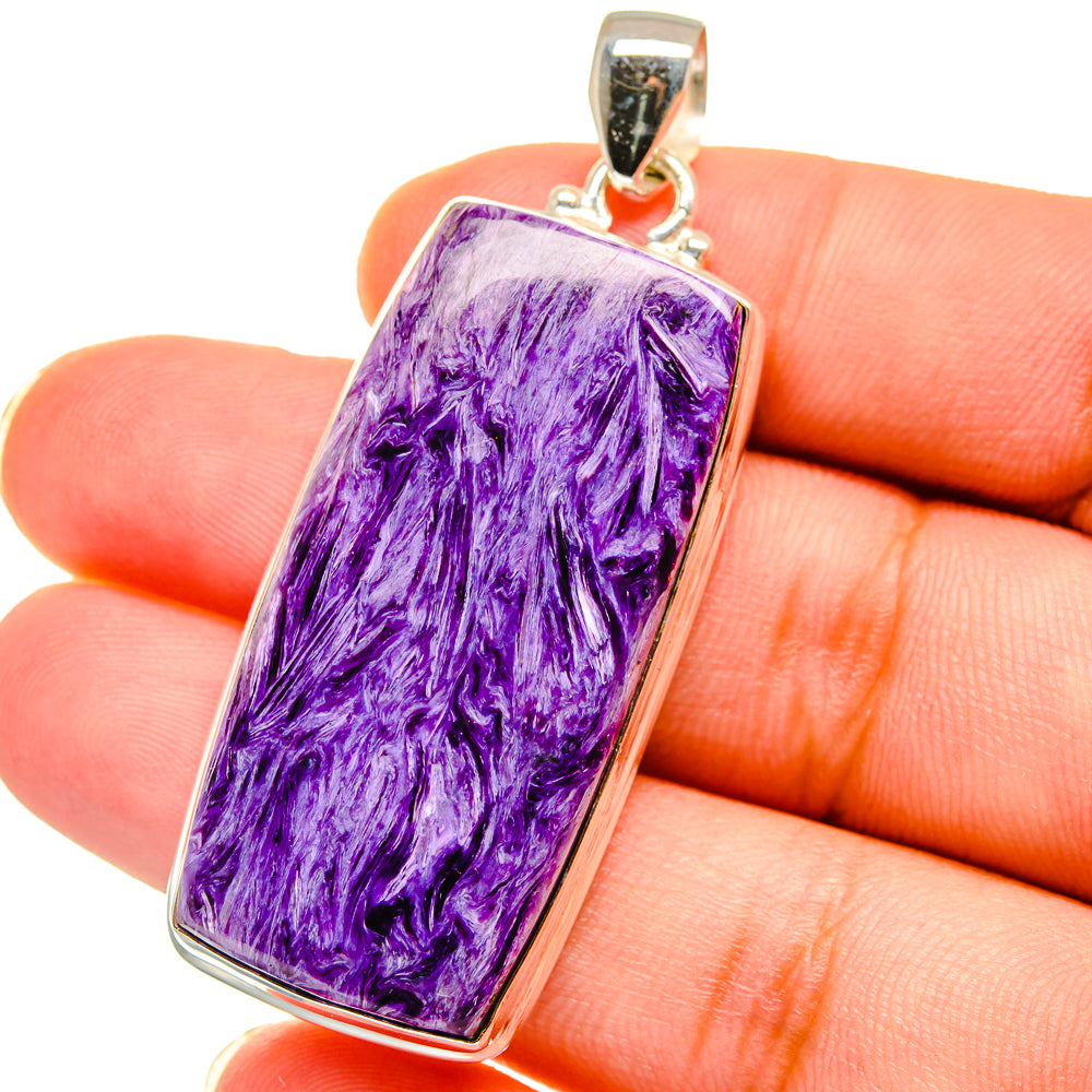 Charoite Pendants handcrafted by Anasilvercos - PD14775
