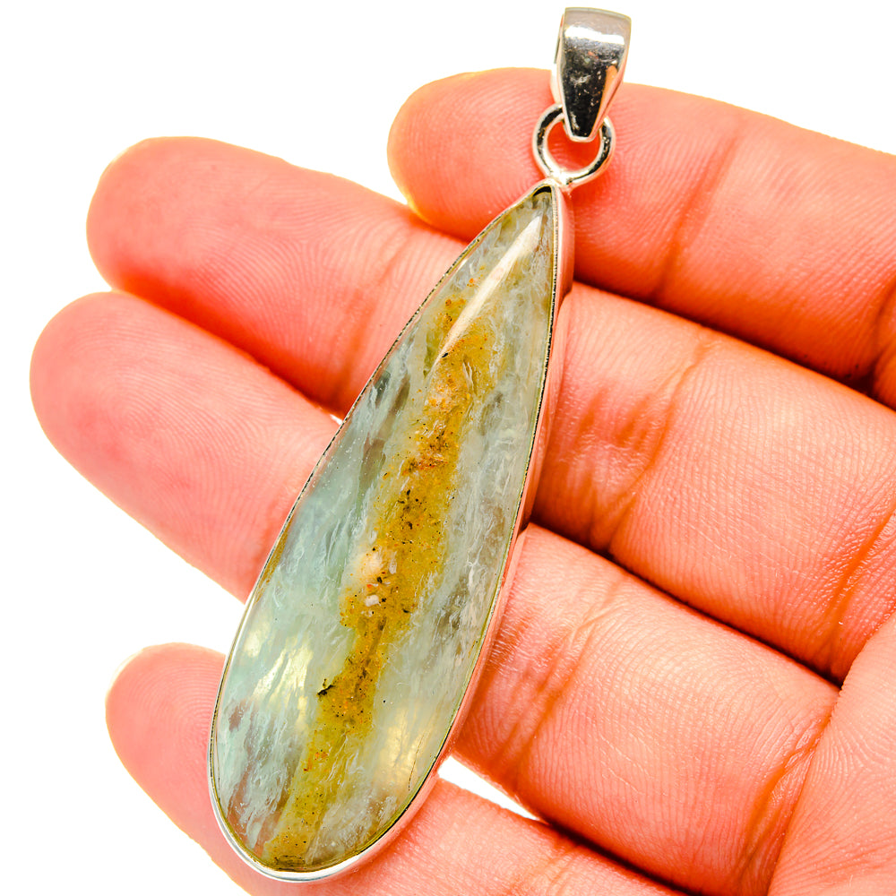 Peruvian Opal Pendants handcrafted by Anasilvercos - PD14778