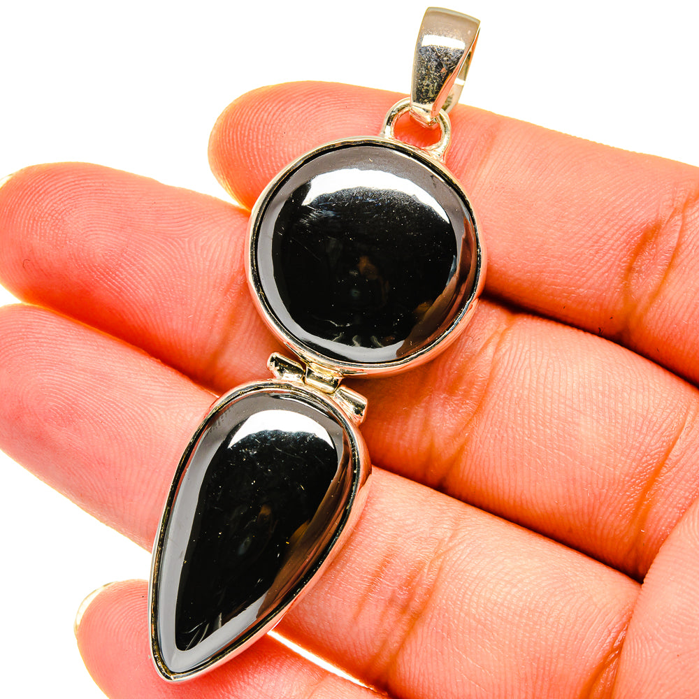 Hematite Pendants handcrafted by Anasilvercos - PD14786