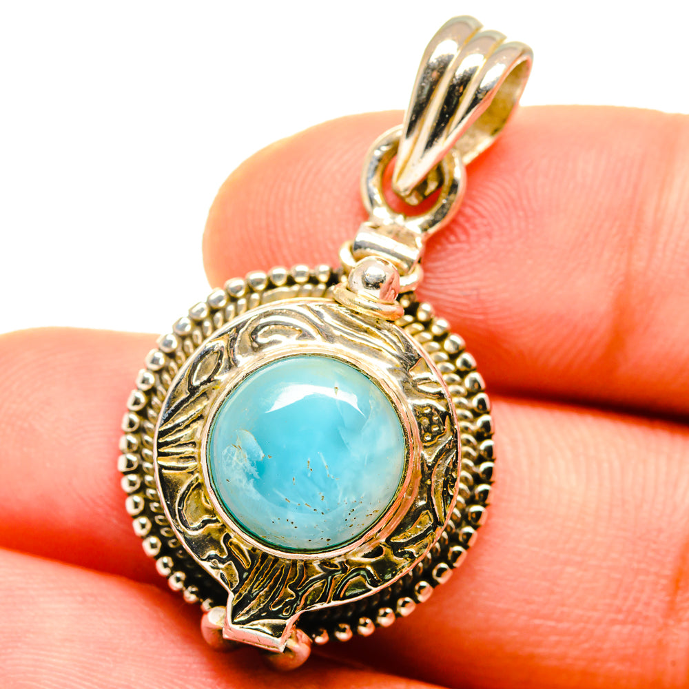 Larimar Pendants handcrafted by Anasilvercos - PD14816