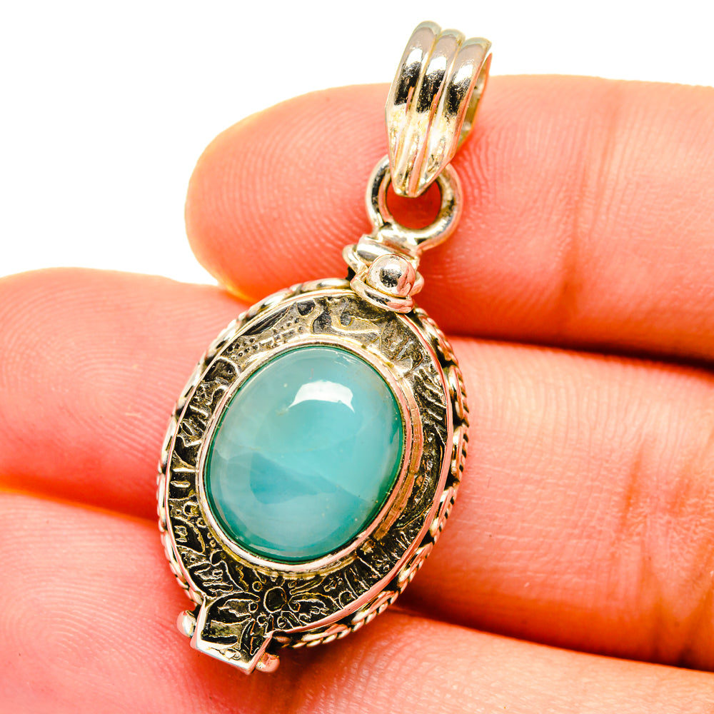 Larimar Pendants handcrafted by Anasilvercos - PD14843