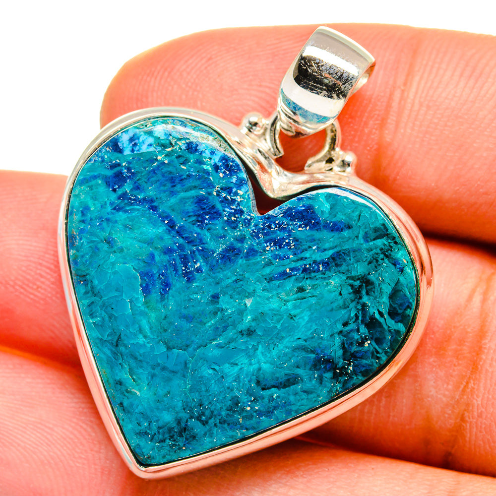 Chrysocolla Pendants handcrafted by Anasilvercos - PD14910