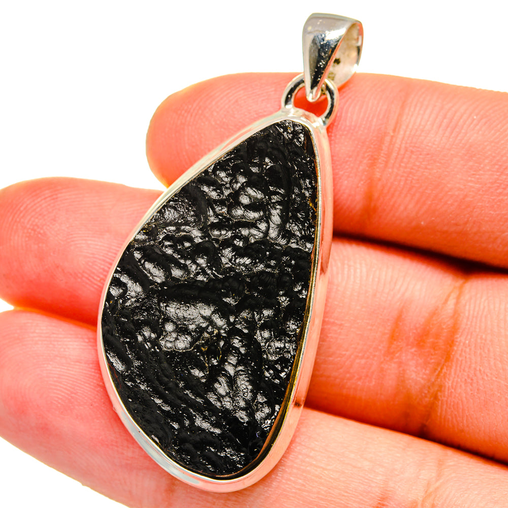 Tektite Pendants handcrafted by Anasilvercos - PD14921