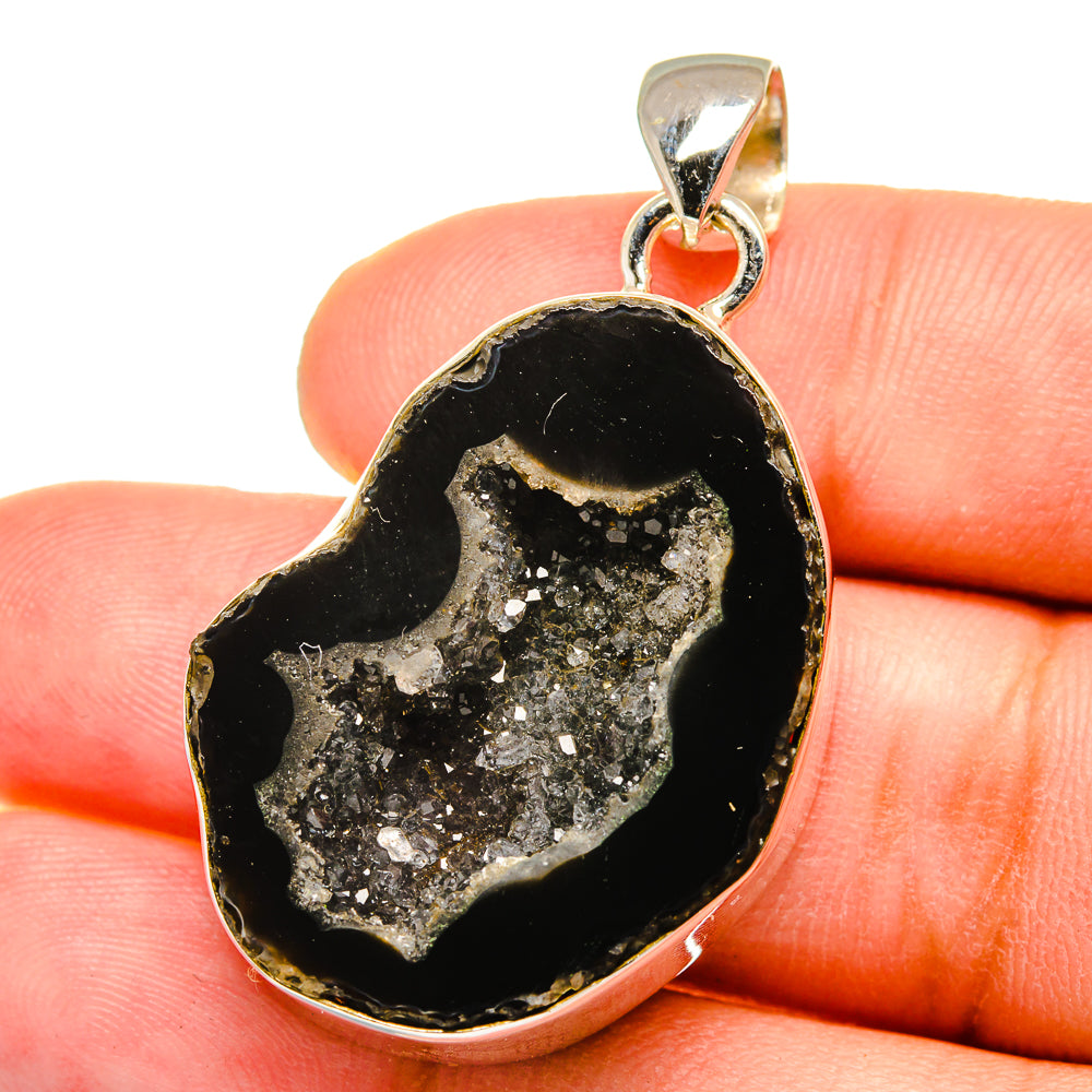 Coconut Geode Slice Pendants handcrafted by Anasilvercos - PD14923