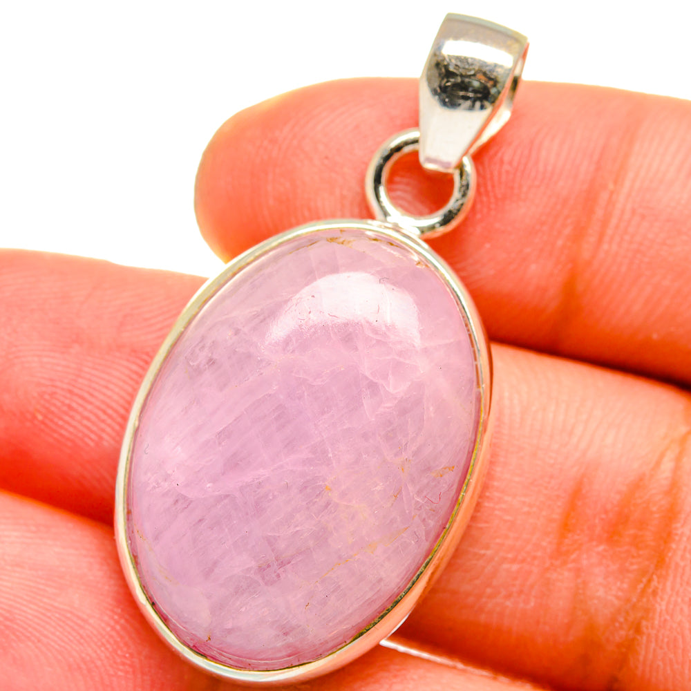 Kunzite Pendants handcrafted by Anasilvercos - PD14932