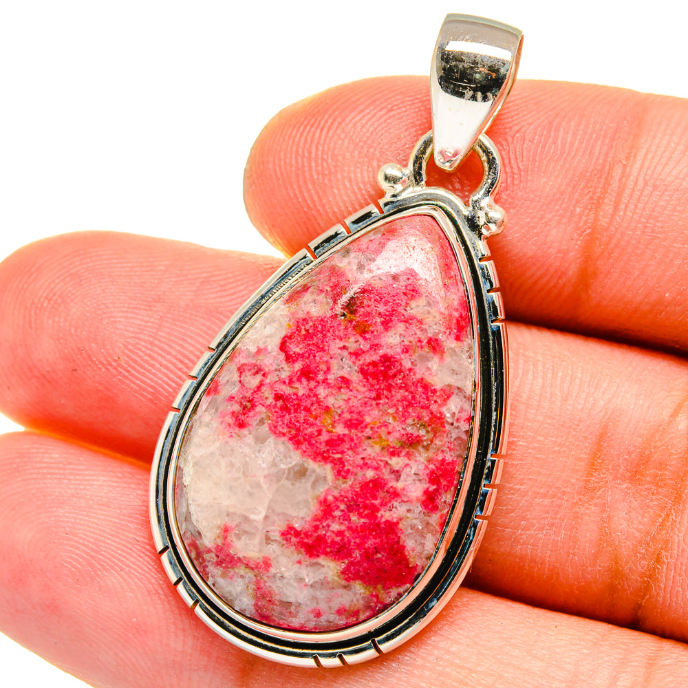 Thulite Pendants handcrafted by Anasilvercos - PD14933