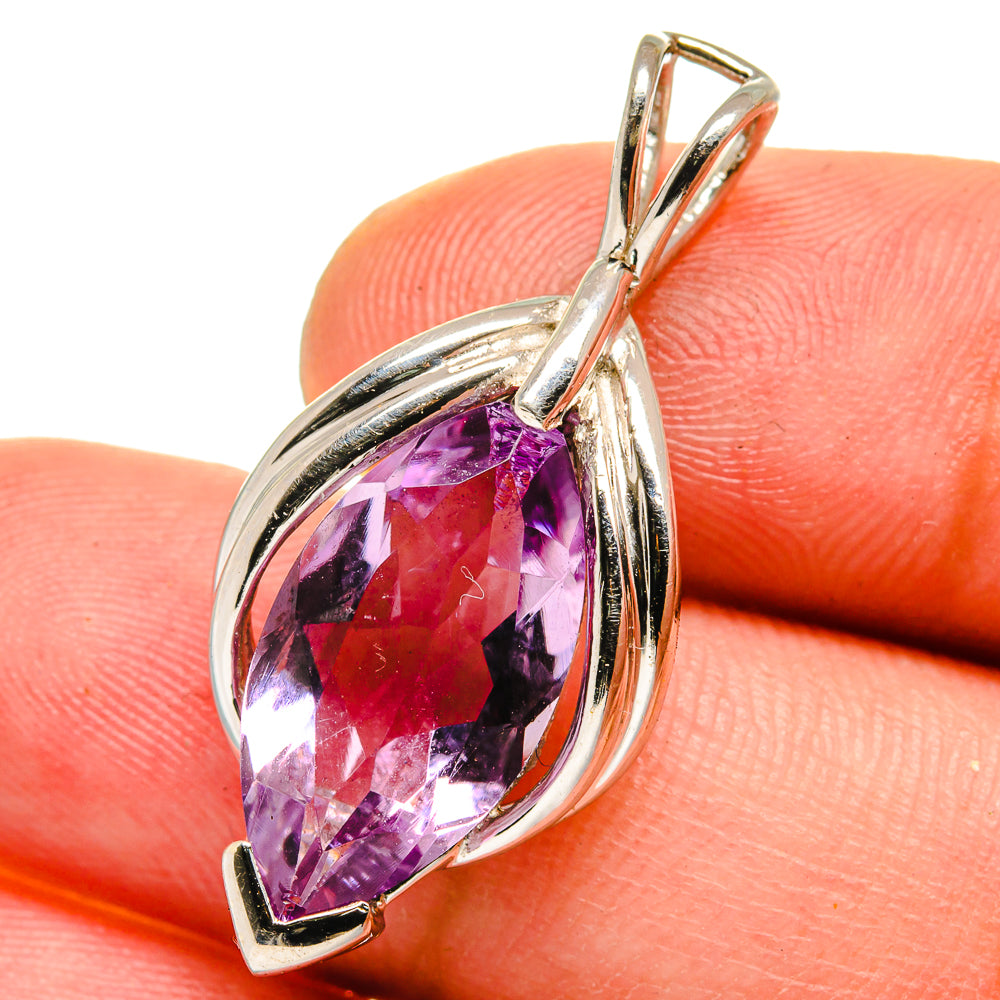 Amethyst Pendants handcrafted by Anasilvercos - PD14943