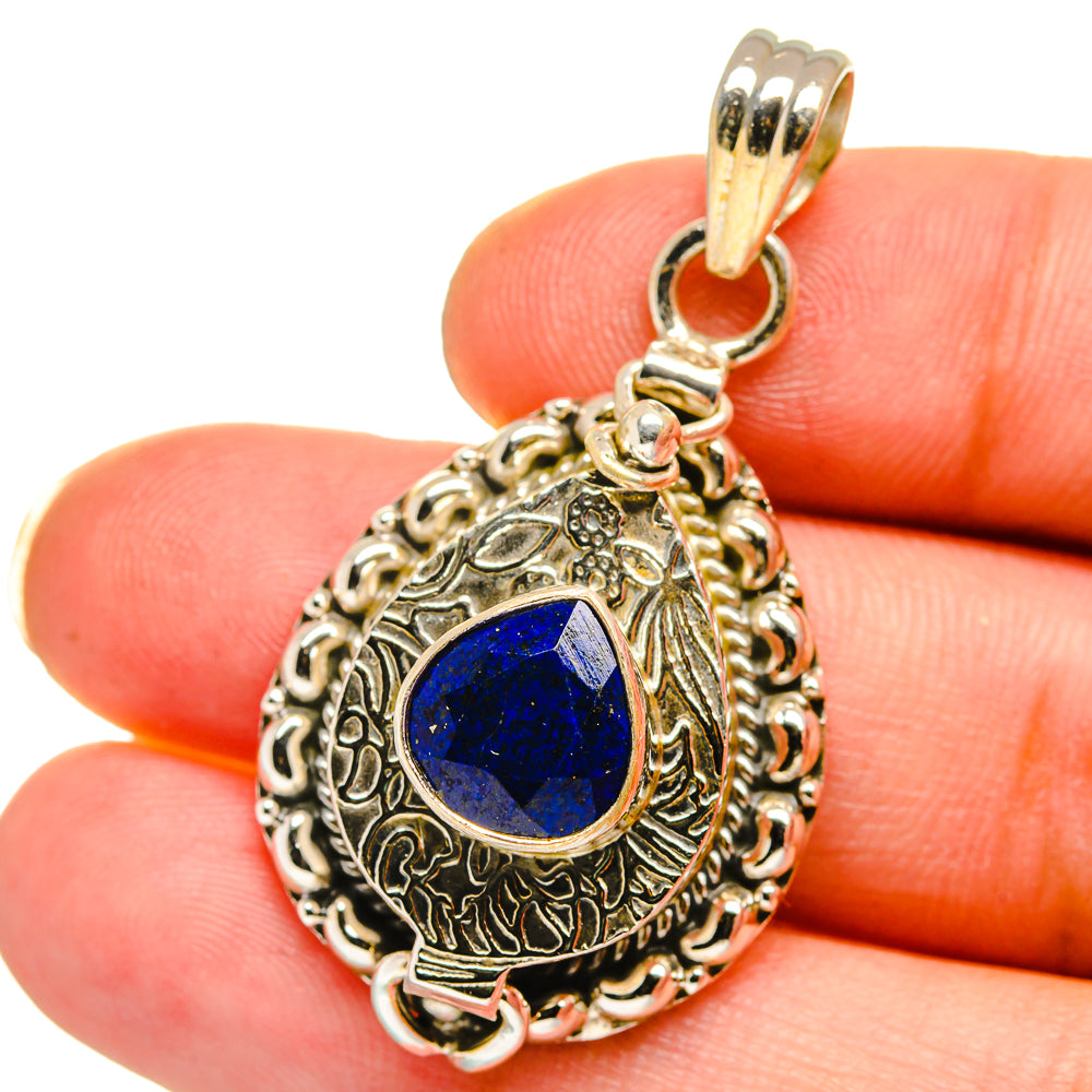 Lapis Lazuli Pendants handcrafted by Anasilvercos - PD14947