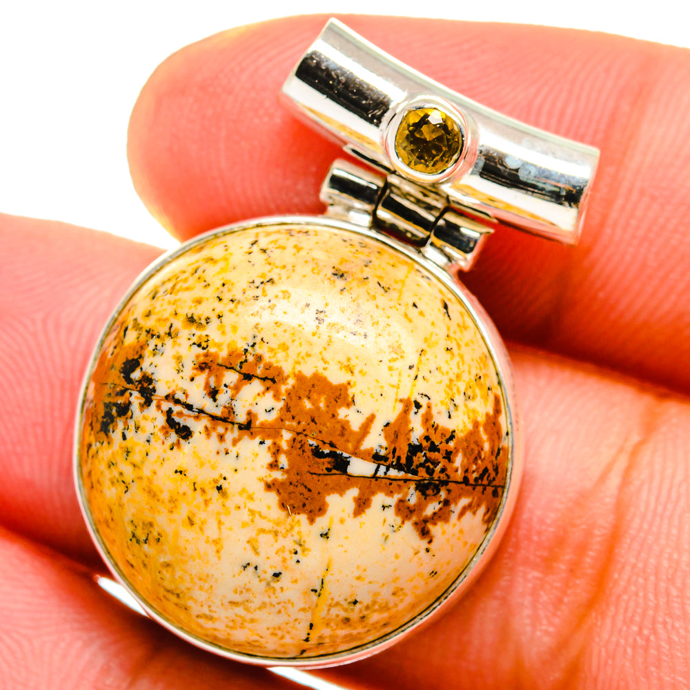 Picture Jasper Pendants handcrafted by Anasilvercos - PD14953