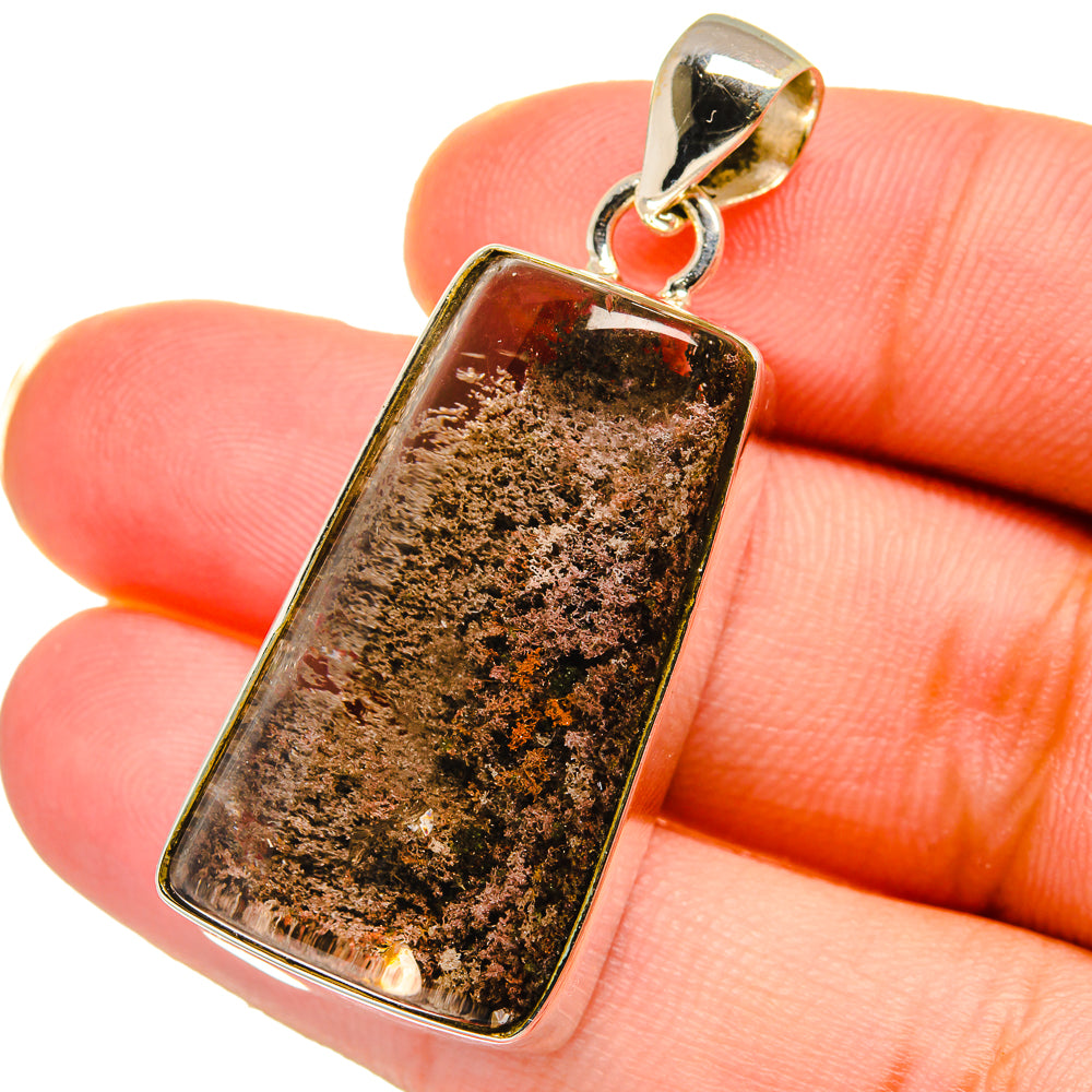 Garden Quartz Pendants handcrafted by Anasilvercos - PD14960