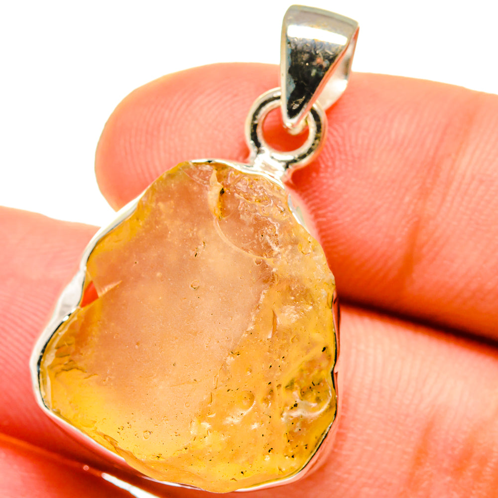 Libyan Glass Pendants handcrafted by Anasilvercos - PD15041