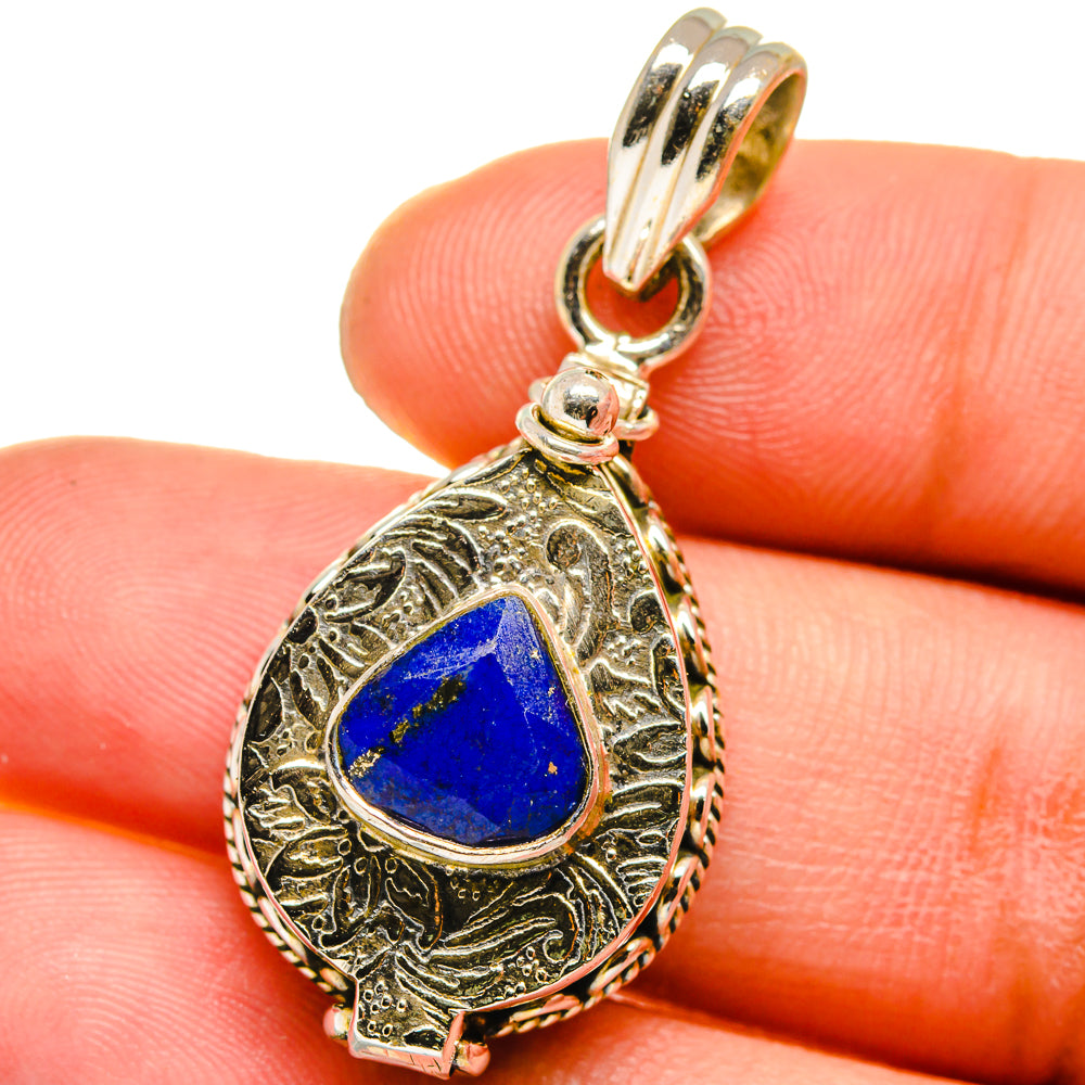 Lapis Lazuli Pendants handcrafted by Anasilvercos - PD15086