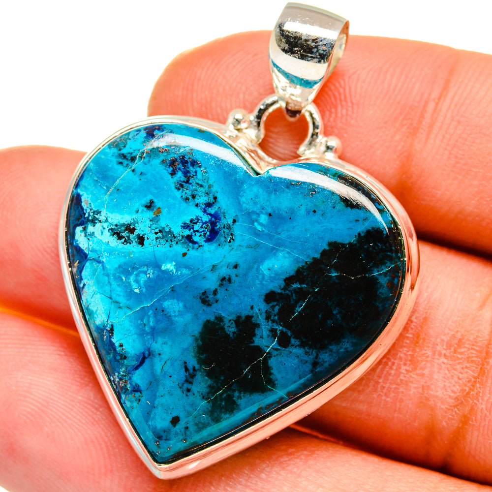 Shattuckite Pendants handcrafted by Anasilvercos - PD15097