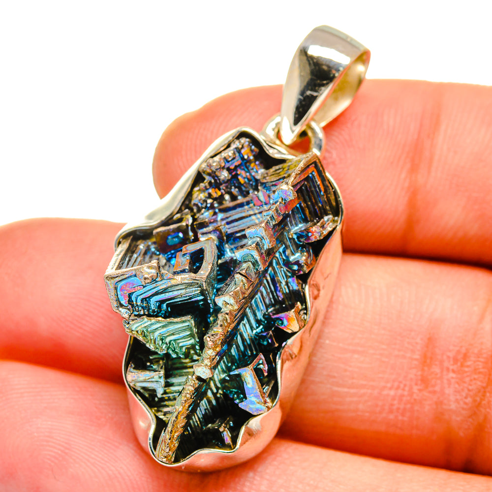 Bismuth Crystal Pendants handcrafted by Anasilvercos - PD15146