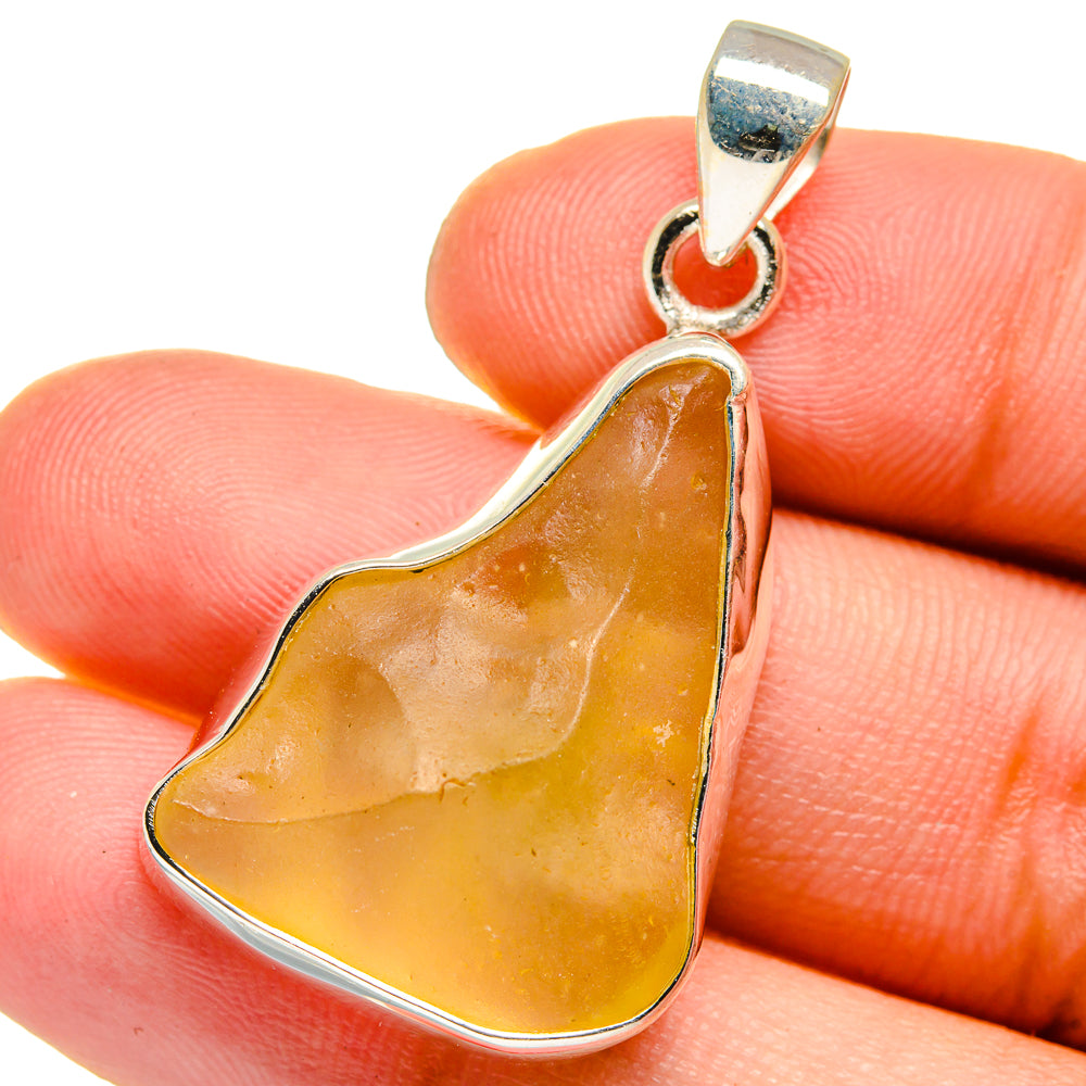 Libyan Glass Pendants handcrafted by Anasilvercos - PD15163