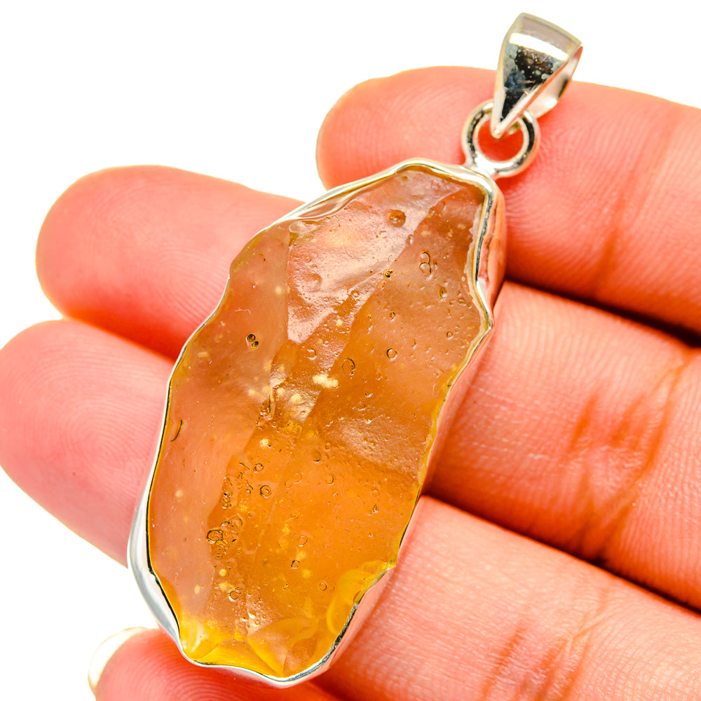 Libyan Glass Pendants handcrafted by Anasilvercos - PD15171