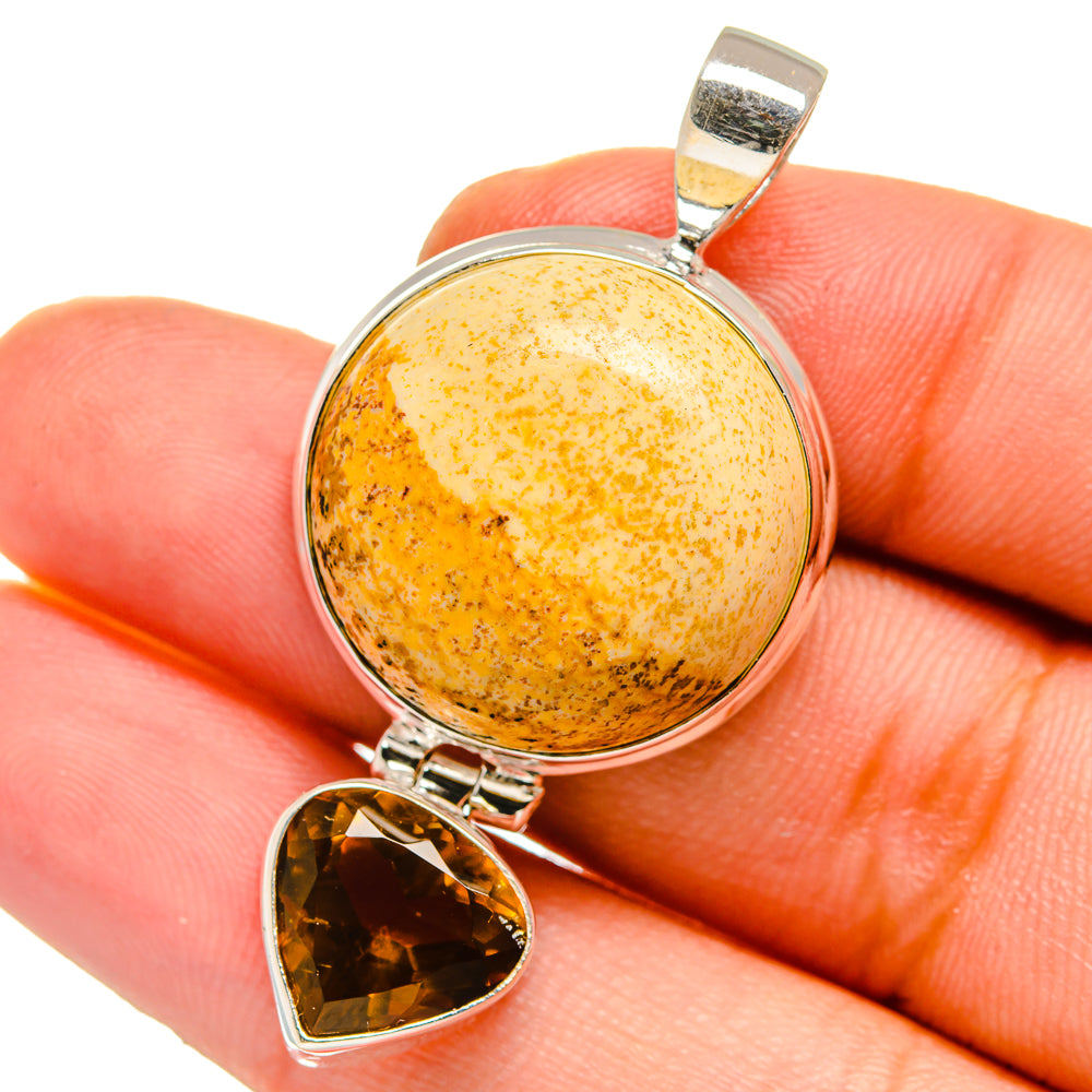 Picture Jasper Pendants handcrafted by Anasilvercos - PD15182