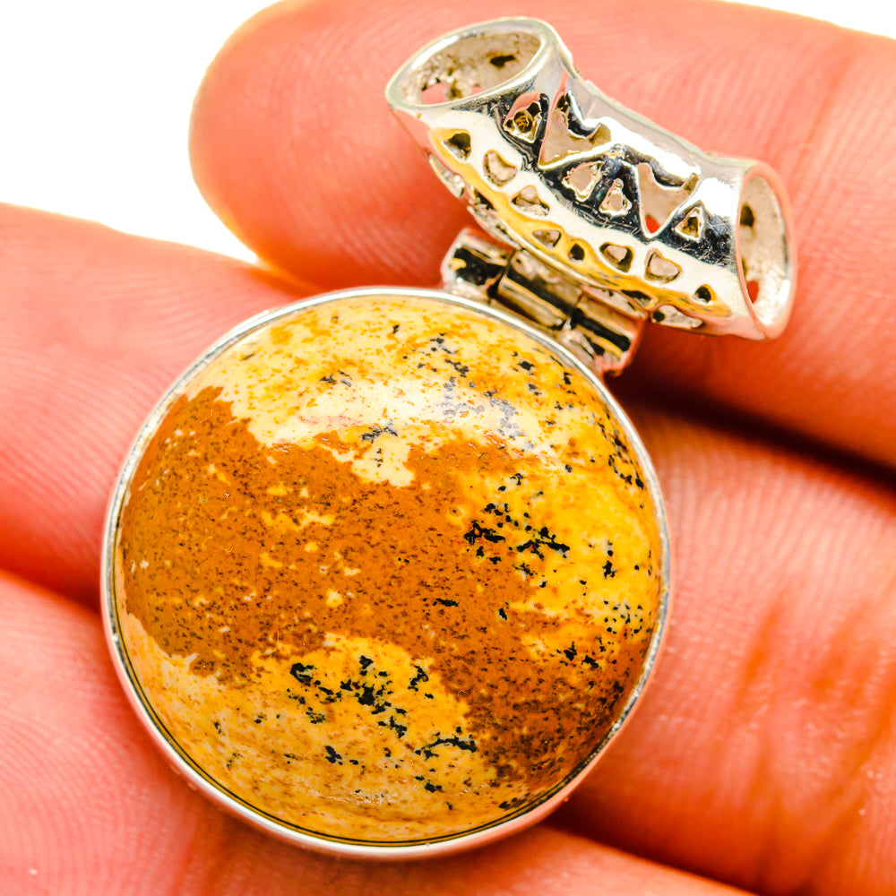 Picture Jasper Pendants handcrafted by Anasilvercos - PD15190