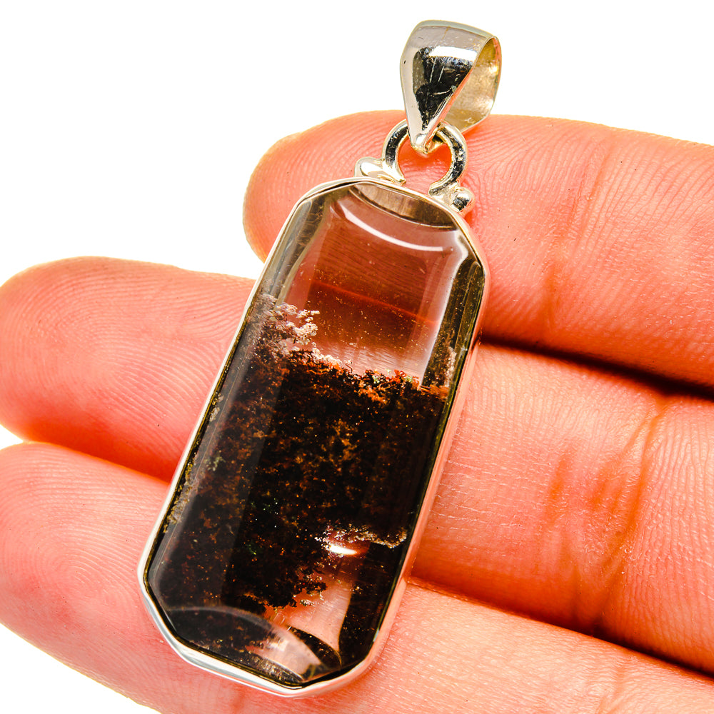 Garden Quartz Pendants handcrafted by Anasilvercos - PD15198