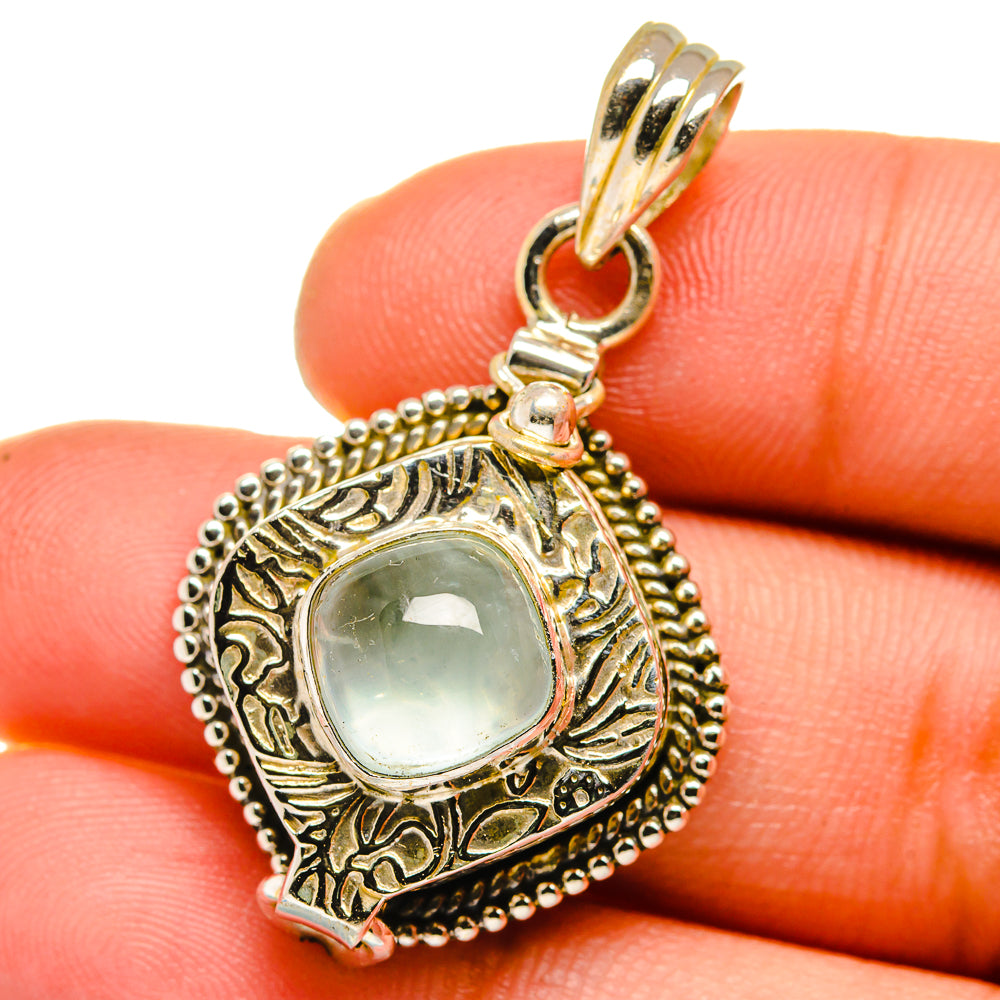 Aquamarine Pendants handcrafted by Anasilvercos - PD15230