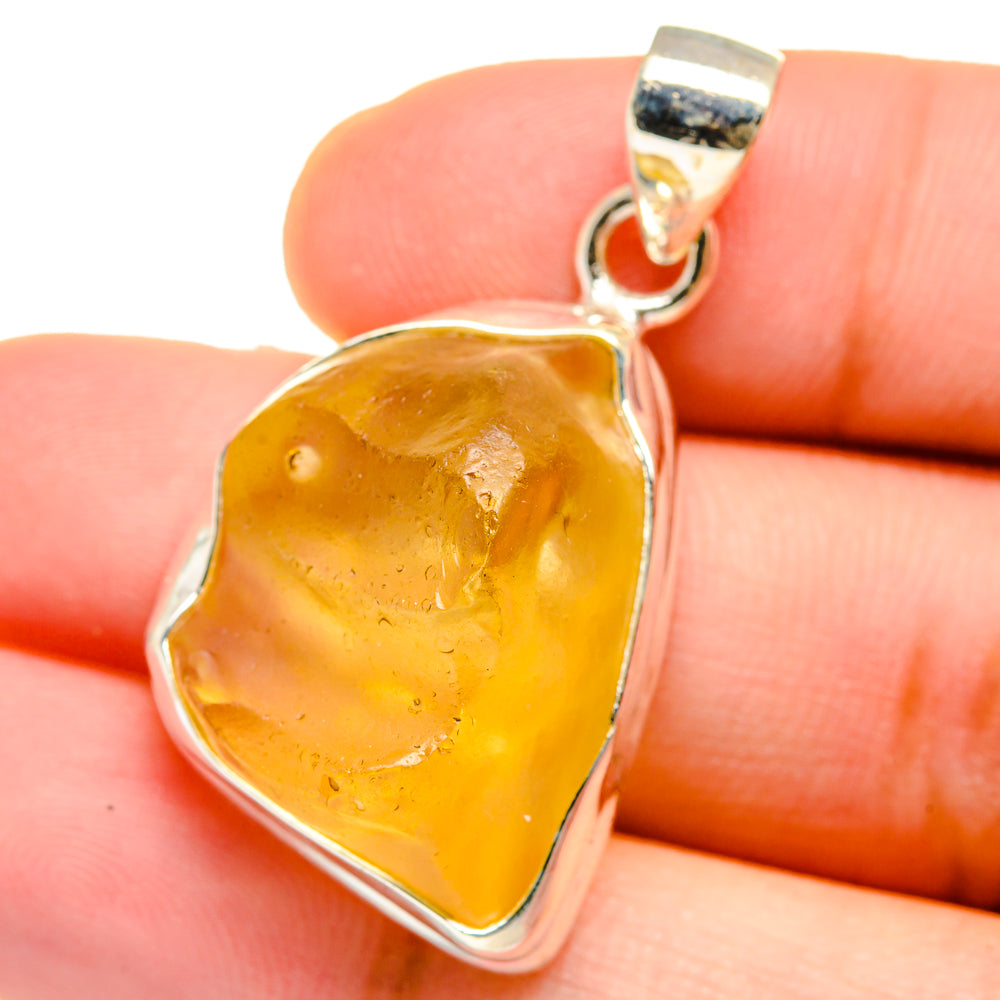 Libyan Glass Pendants handcrafted by Anasilvercos - PD15253