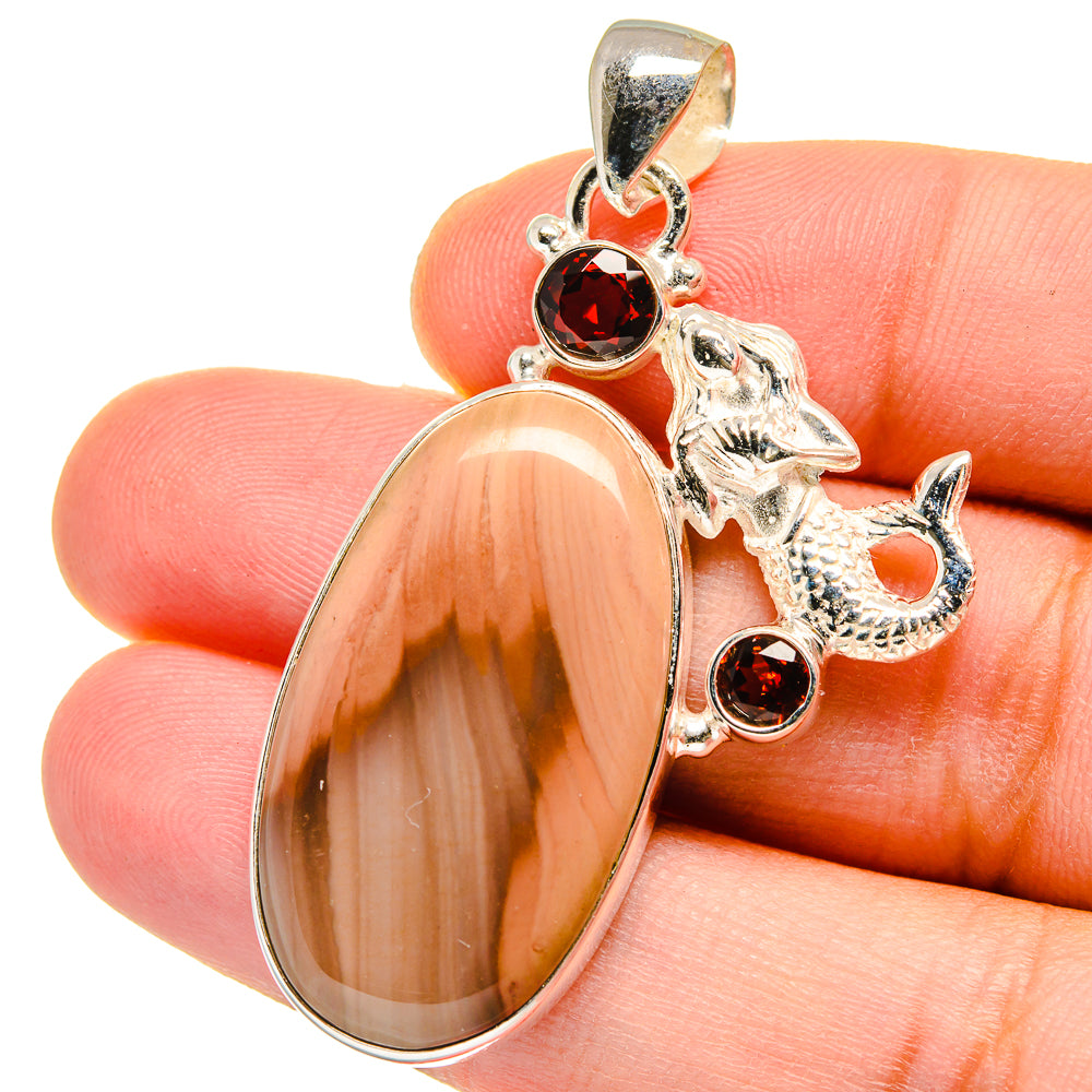 Imperial Jasper Pendants handcrafted by Anasilvercos - PD15295