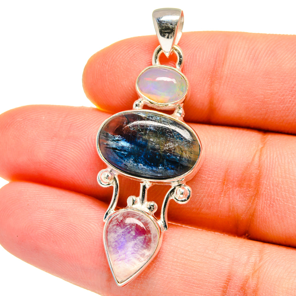 Kyanite Pendants handcrafted by Anasilvercos - PD15455