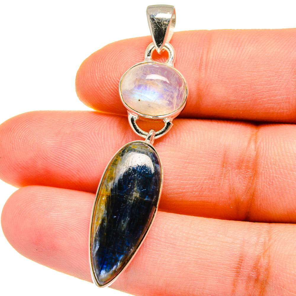 Kyanite Pendants handcrafted by Anasilvercos - PD15457