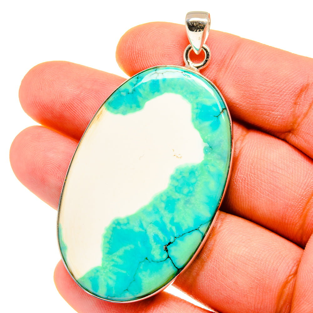 Blue Howlite Pendants handcrafted by Anasilvercos - PD15547