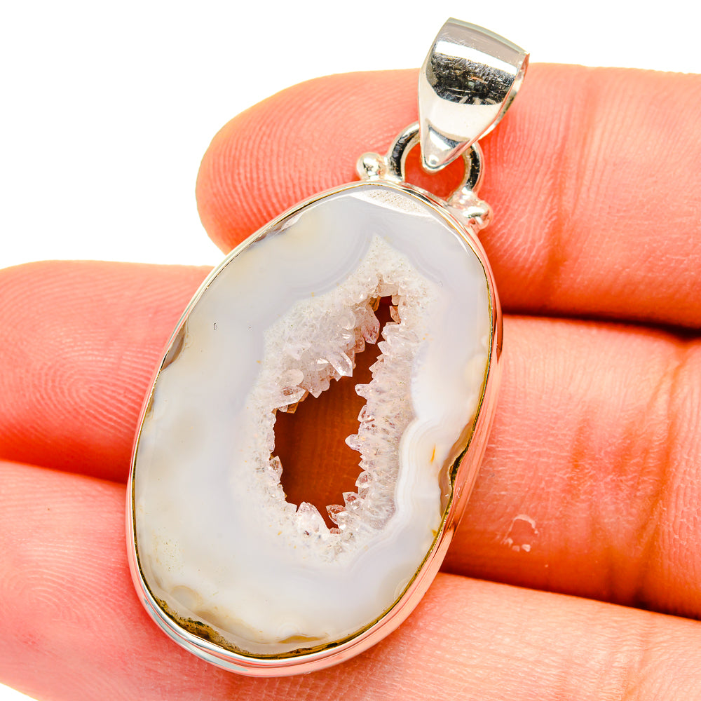 Geode Slice Pendants handcrafted by Anasilvercos - PD15594