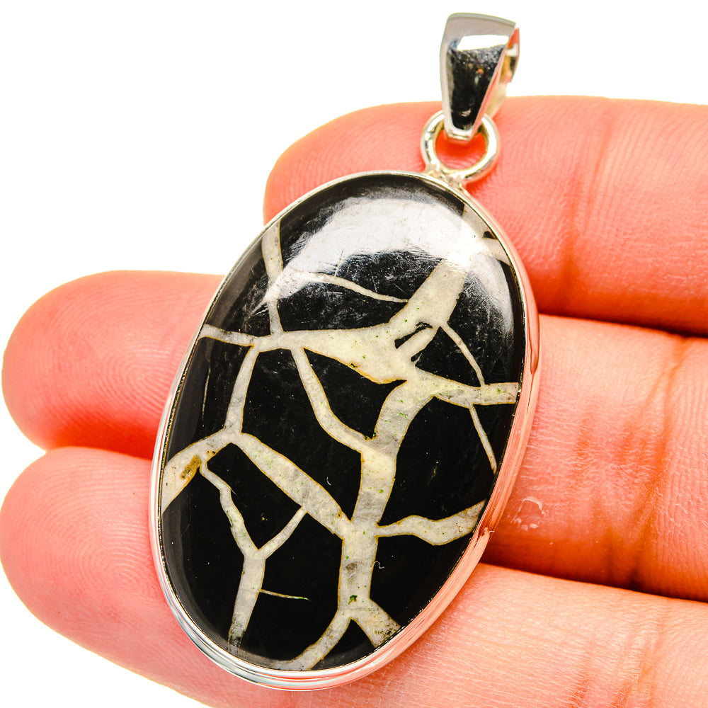 Septarian Geode Pendants handcrafted by Anasilvercos - PD15595