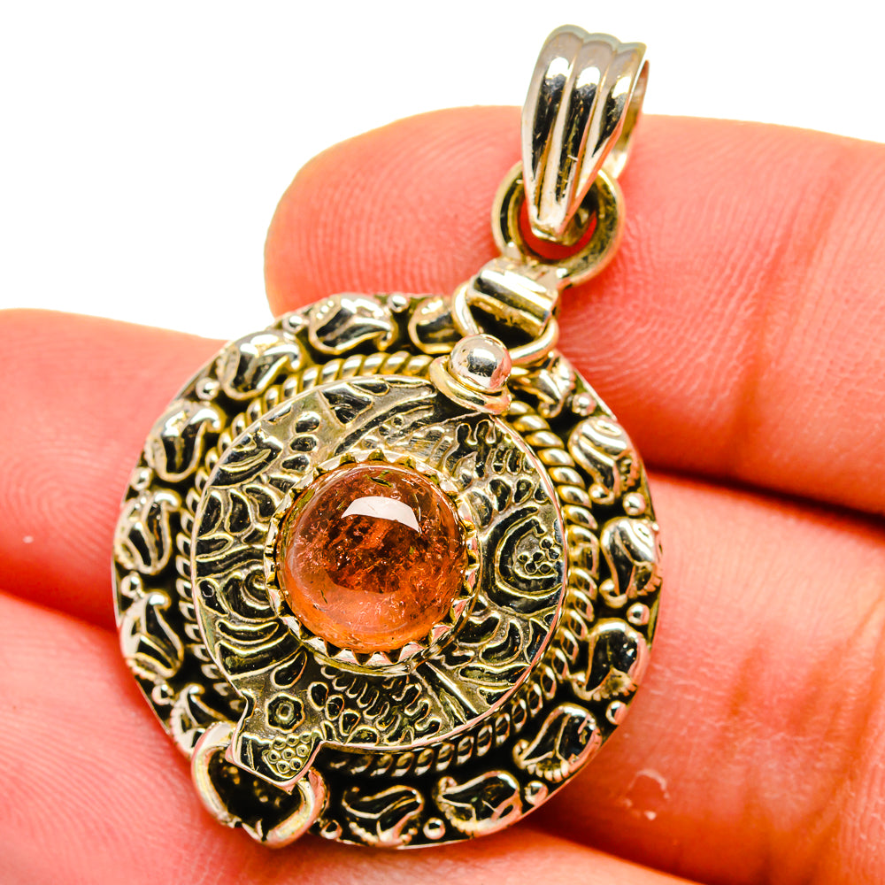 Sunstone Pendants handcrafted by Anasilvercos - PD15616