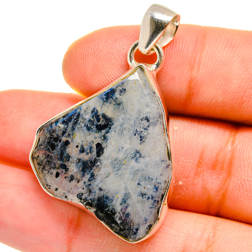 Rainbow Moonstone Pendants handcrafted by Anasilvercos - PD15652