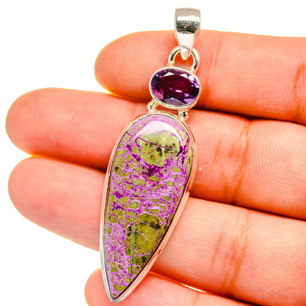 Stichtite Pendants handcrafted by Anasilvercos - PD15719