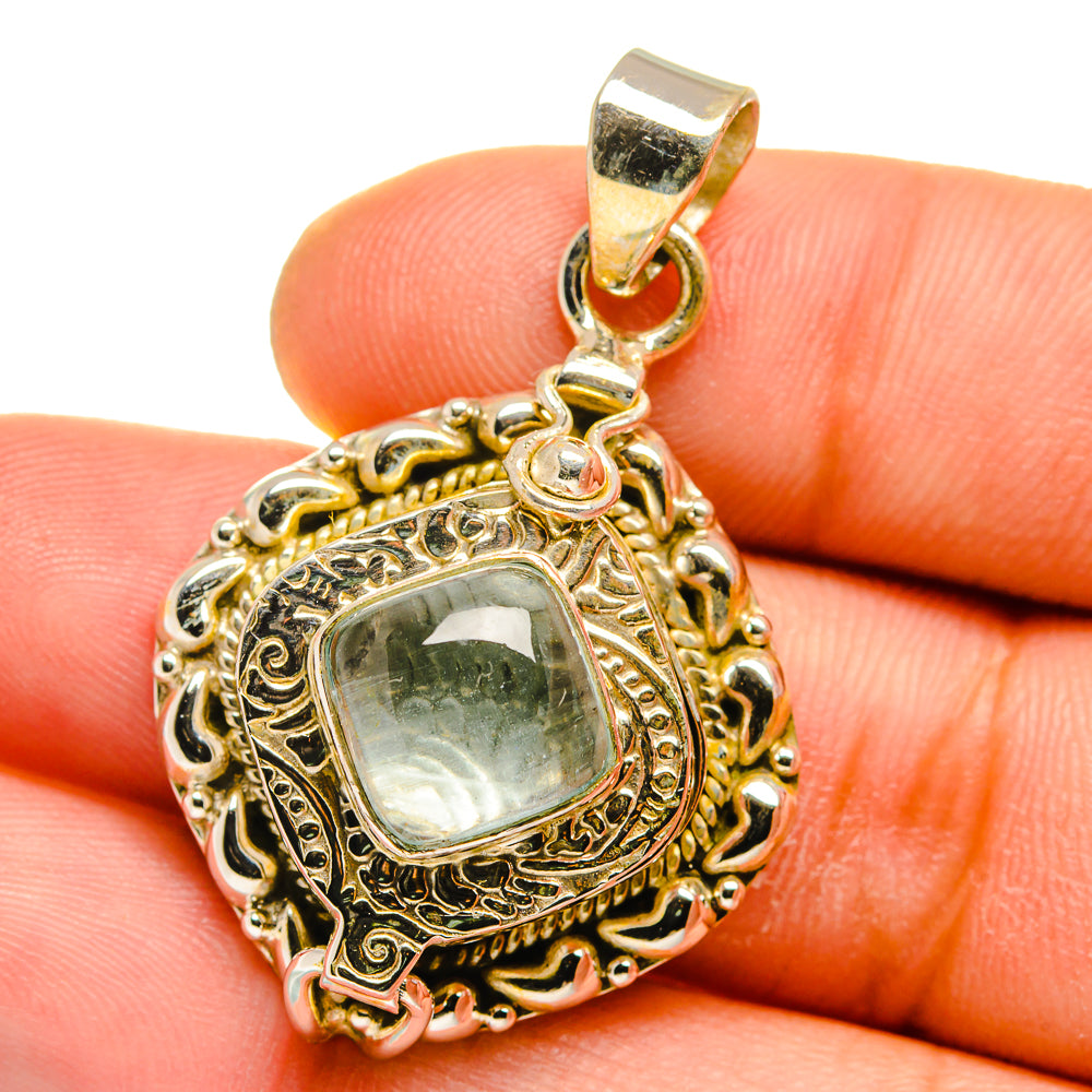 Aquamarine Pendants handcrafted by Anasilvercos - PD15772