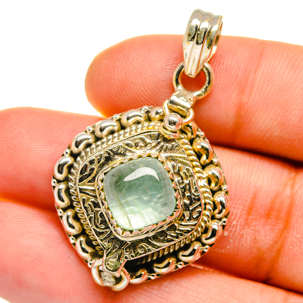 Aquamarine Pendants handcrafted by Anasilvercos - PD15773